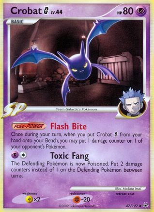 Crobat G (47/127) [Platinum: Base Set] Reverse Holofoil