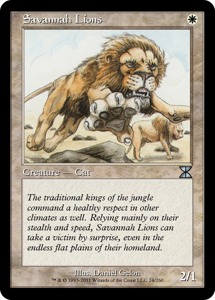 Savannah Lions  [Masters Edition IV]