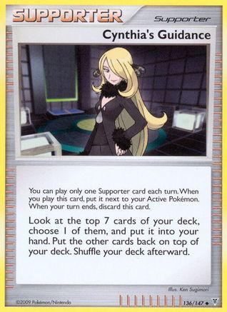 Cynthia's Guidance (136/147) [Platinum: Supreme Victors] Reverse Holofoil