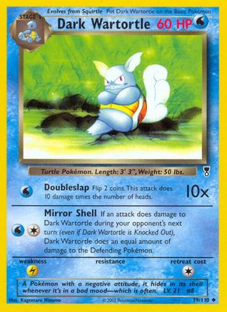 Dark Wartortle (39/110) [Legendary Collection] Reverse Holofoil