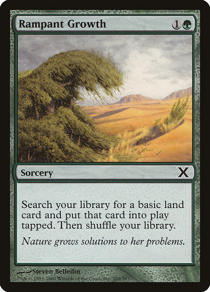 Rampant Growth [Tenth Edition] Foil