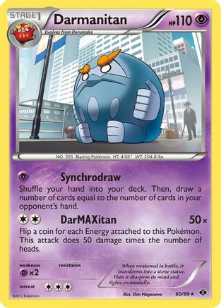 Darmanitan (60/99) [Black & White: Next Destinies] Reverse Holofoil