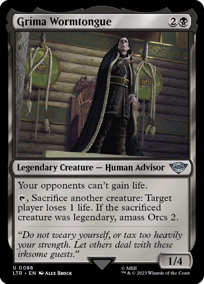 Grima Wormtongue [The Lord of the Rings: Tales of Middle-Earth] Foil