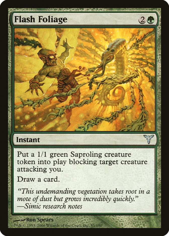 Flash Foliage [Dissension] Foil