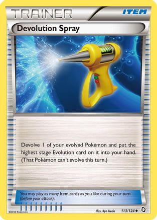 Devolution Spray (113/124) [Black & White: Dragons Exalted] Reverse Holofoil