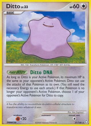 Ditto (27/146) [Diamond & Pearl: Legends Awakened] Reverse Holofoil