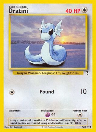 Dratini (72/110) [Legendary Collection] Reverse Holofoil