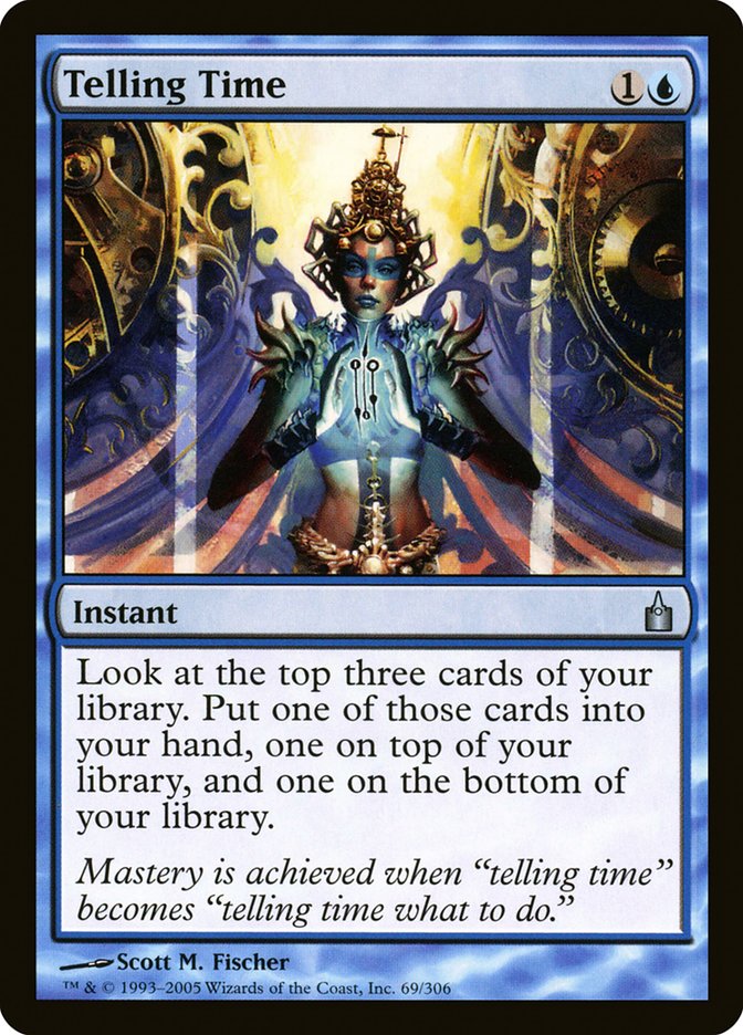 Telling Time [Ravnica: City of Guilds] Foil
