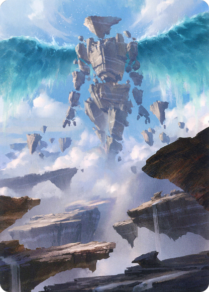 Celestial Colonnade // Celestial Colonnade  [Zendikar Rising Art Series] (Borderless)