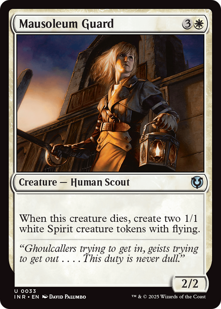 Mausoleum Guard [Innistrad Remastered] Foil
