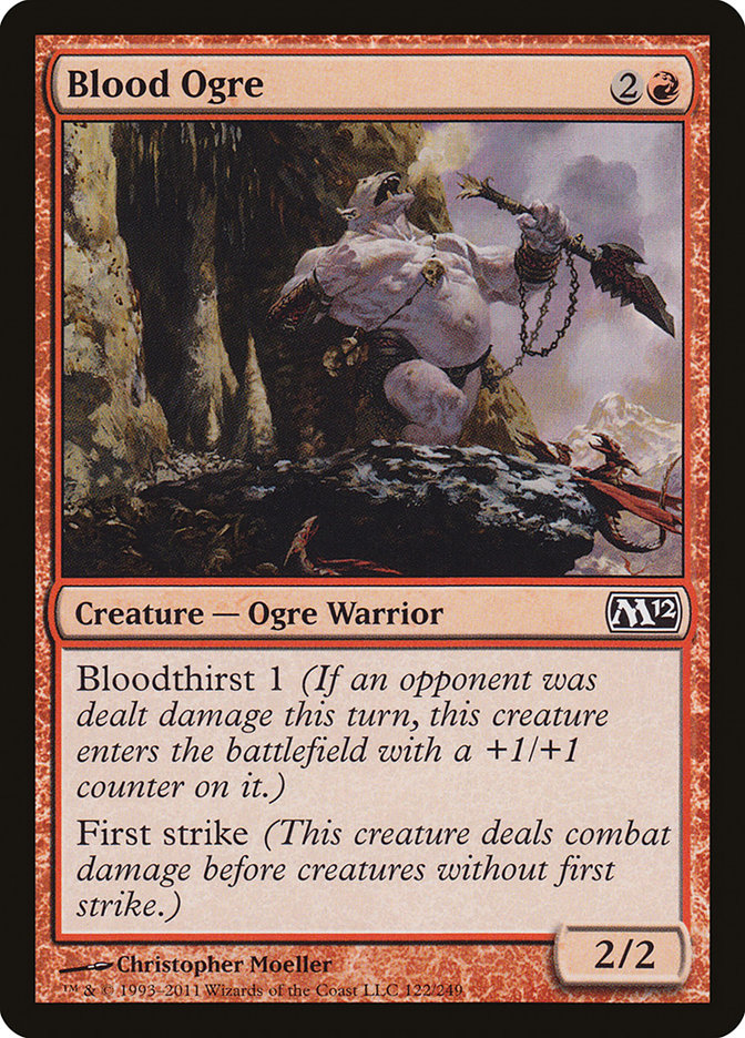 Blood Ogre [Magic 2012] Foil