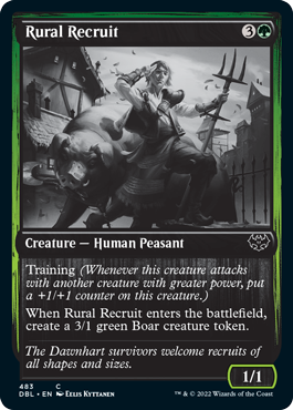 Rural Recruit [Innistrad: Double Feature] Foil