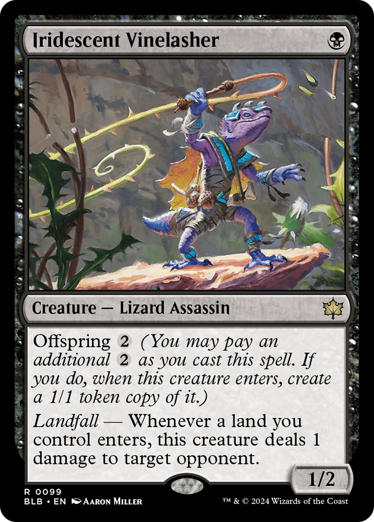 Iridescent Vinelasher [Bloomburrow] Foil