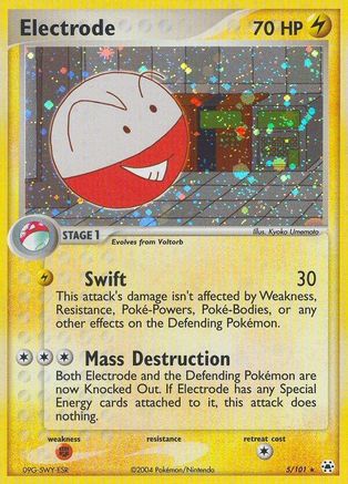 Electrode (5/101) [EX: Hidden Legends] Reverse Holofoil