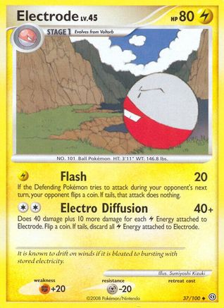 Electrode (37/100) [Diamond & Pearl: Stormfront] Reverse Holofoil