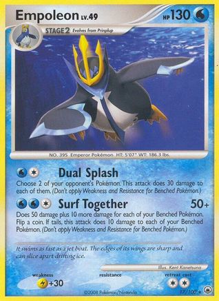 Empoleon (17/100) [Diamond & Pearl: Majestic Dawn] Reverse Holofoil