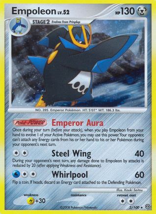 Empoleon (2/100) [Diamond & Pearl: Stormfront] Reverse Holofoil