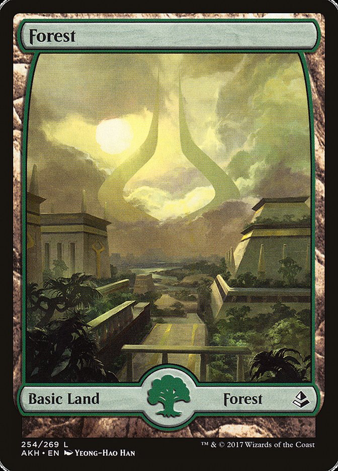 Forest (254) [Amonkhet] Foil