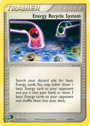 Energy Recycle System (84/97) [EX: Dragon] Reverse Holofoil