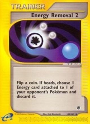 Energy Removal 2 (140/165) [Expedition: Base Set] Reverse Holofoil