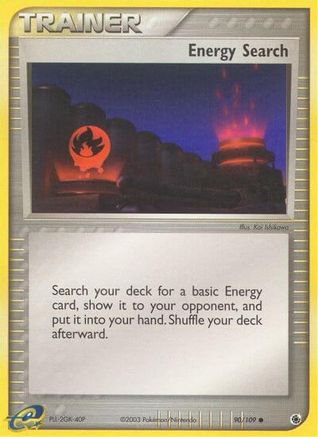 Energy Search (90/109) [EX: Ruby & Sapphire] Reverse Holofoil