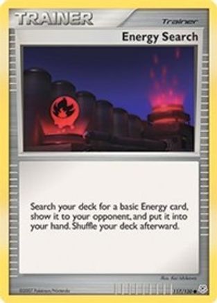 Energy Search (117/130) [Diamond & Pearl: Base Set] Reverse Holofoil