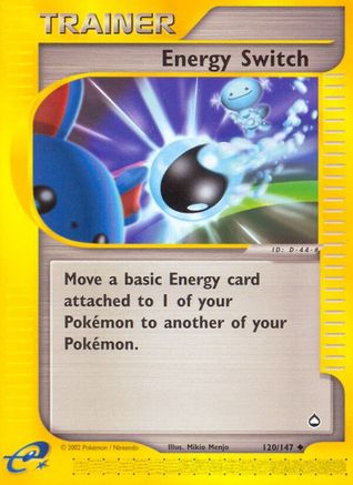 Energy Switch (120/147) [Aquapolis] Reverse Holofoil