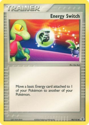 Energy Switch (90/112) [EX: FireRed & LeafGreen] Reverse Holofoil