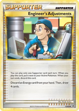Engineer's Adjustments (75/95) [HeartGold & SoulSilver: Unleashed] Reverse Holofoil