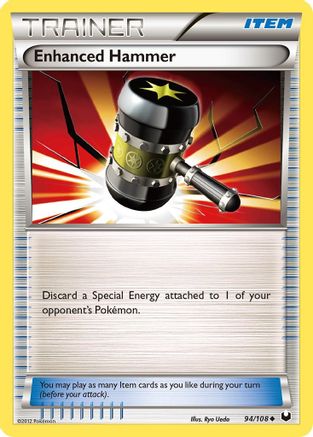 Enhanced Hammer (94/108) [Black & White: Dark Explorers] Reverse Holofoil