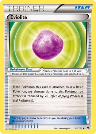 Eviolite (91/101) [Black & White: Noble Victories] Reverse Holofoil