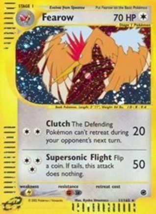 Fearow (11/165) [Expedition: Base Set] Reverse Holofoil