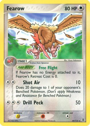 Fearow (24/112) [EX: FireRed & LeafGreen] Reverse Holofoil
