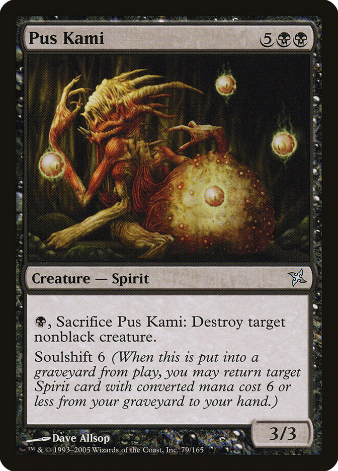 Pus Kami [Betrayers of Kamigawa] Foil