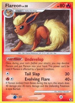 Flareon (19/111) [Platinum: Rising Rivals] Reverse Holofoil