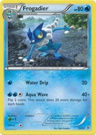 Frogadier (13/39) [XY: Kalos Starter Set] Holofoil