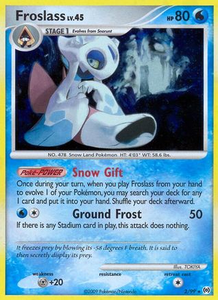 Froslass (2/99) [Platinum: Arceus] Reverse Holofoil