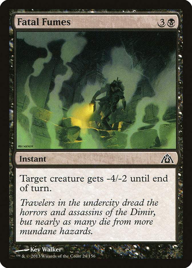 Fatal Fumes [Dragon's Maze] Foil