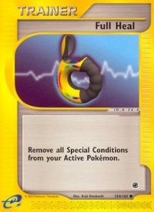 Full Heal (154/165) [Expedition: Base Set] Reverse Holofoil