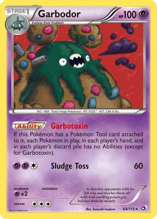 Garbodor (68/113) [Black & White: Legendary Treasures] Reverse Holofoil