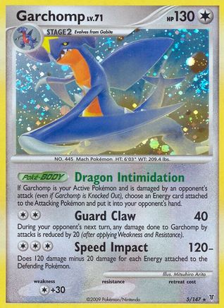 Garchomp (5/147) [Platinum: Supreme Victors] Reverse Holofoil
