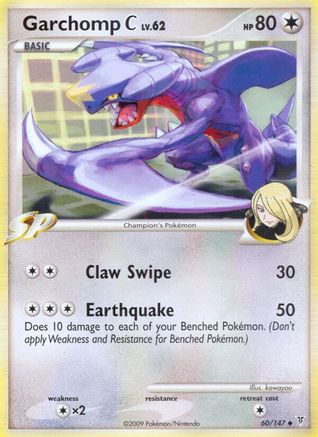 Garchomp C (60/147) [Platinum: Supreme Victors] Reverse Holofoil