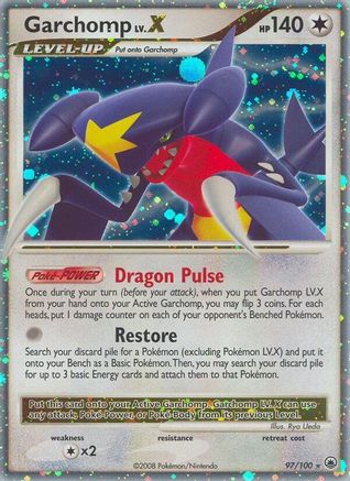 Garchomp LV.X (97/100) [Diamond & Pearl: Majestic Dawn] Holofoil