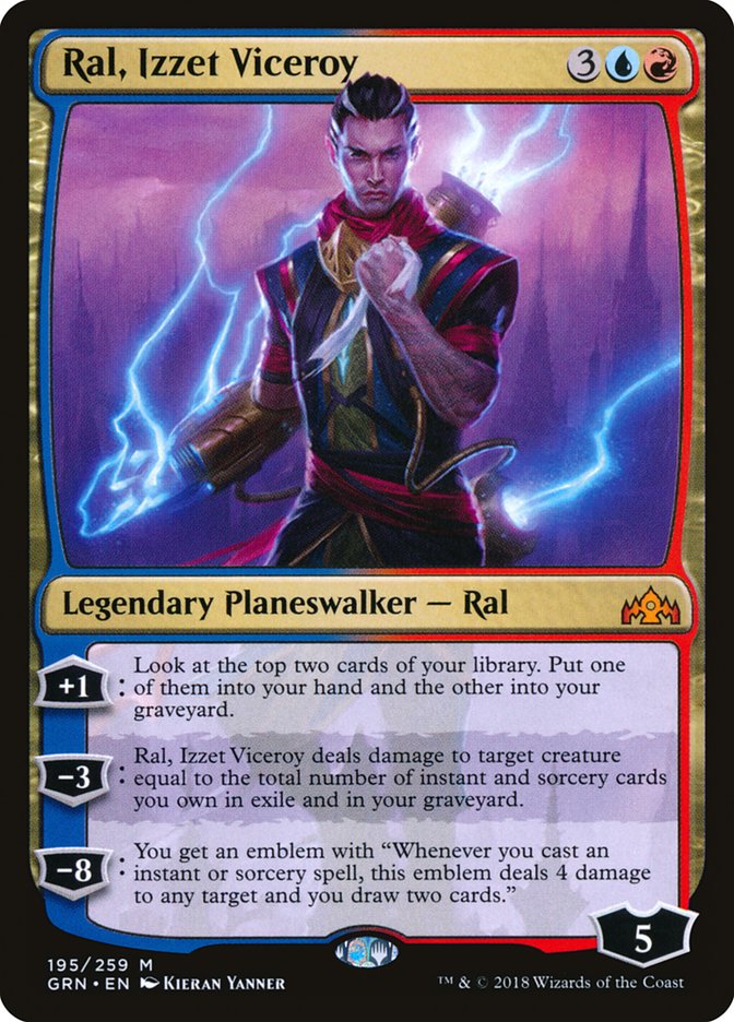 Ral, Izzet Viceroy [Guilds of Ravnica] Foil