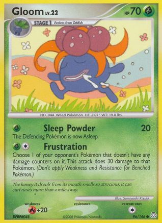 Gloom (96/146) [Diamond & Pearl: Legends Awakened] Reverse Holofoil