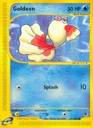 Goldeen (111/165) [Expedition: Base Set] Reverse Holofoil