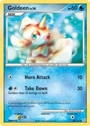 Goldeen (84/130) [Diamond & Pearl: Base Set] Reverse Holofoil