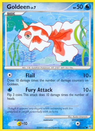 Goldeen (107/147) [Platinum: Supreme Victors] Reverse Holofoil