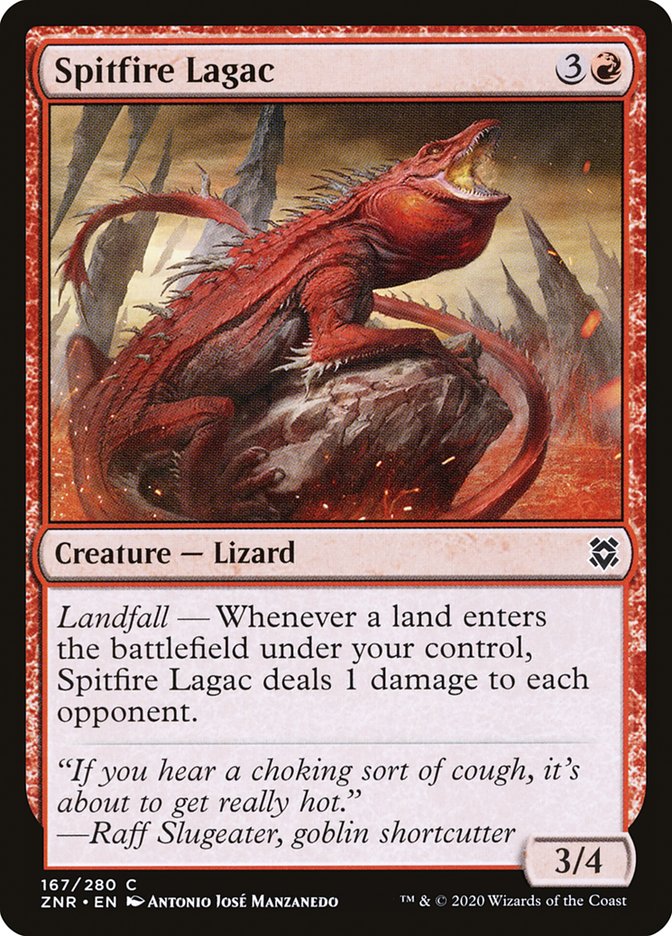 Spitfire Lagac [Zendikar Rising] Foil