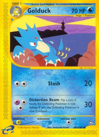 Golduck (50a/147) [Aquapolis] Reverse Holofoil